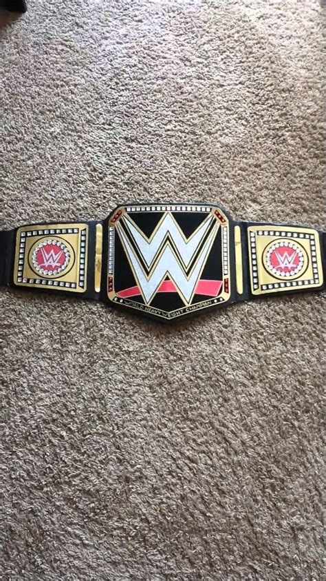 How To Make Wwe Universal Championship Belt At Home Tutorial Step By