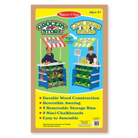 Melissa And Doug Grocery Store And Lemonade Stand The Toys Boutique