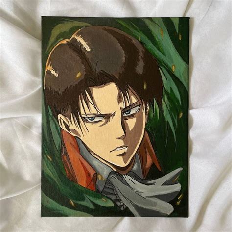 Levi Ackerman Aot Poster By Qreative Displate Levi Ackerman Anime