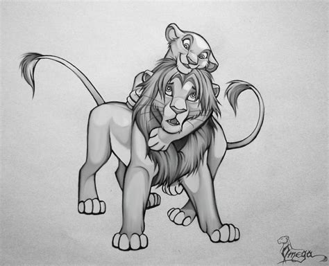 Playing Simba And Kiara By Omegalioness On Deviantart