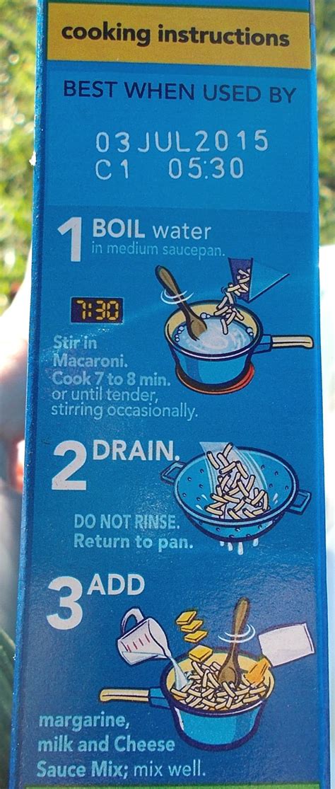 Macaroni, butter, liquid, cottage cheese, reduced fat milk, reduced fat cheddar cheese and 3 more. kraft mac and cheese box recipe