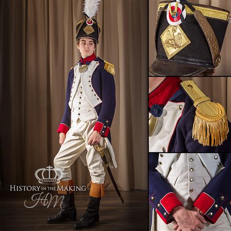 Napoleonic French Line Infantry Officer 1806 1815 History In The Making