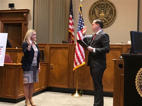Us Attorney Russell Coleman Swears In Additional Federal Prosecutor
