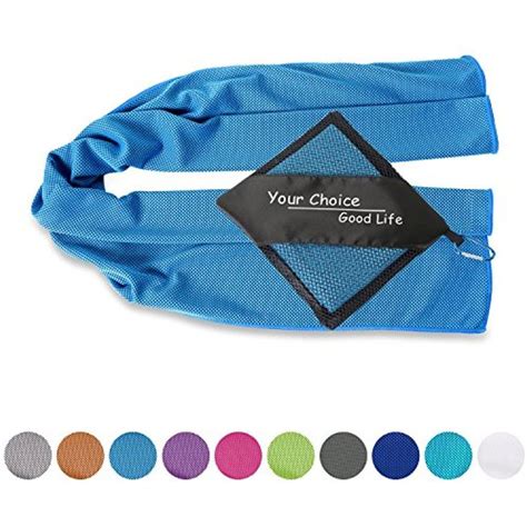 Your Choice 4 Pack Cooling Towels For Neck And Face Cool Workout