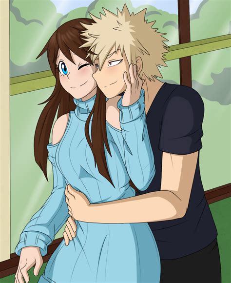 Commission Bnha Oc X Canon Affection By Yumake On Deviantart