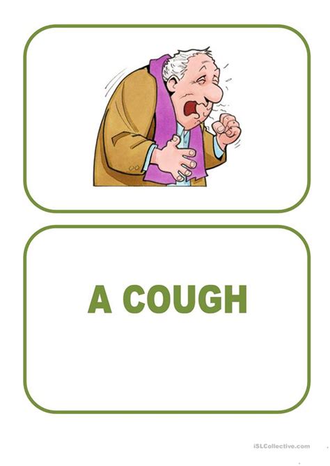 Health problems esl printable multiple. Flashcards - Illness - English ESL Worksheets for distance ...