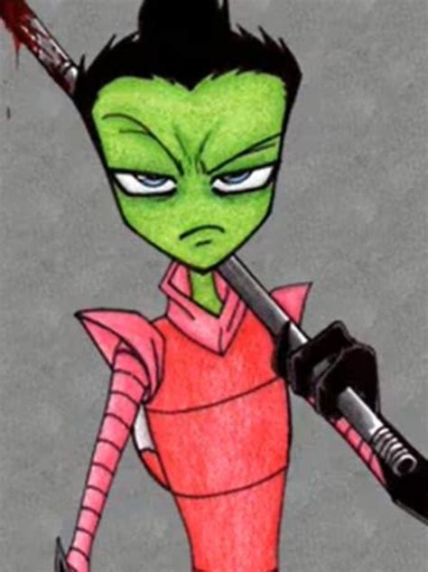 Invader Zim Totally Looks Epic In This Style Imagine If The Show Was