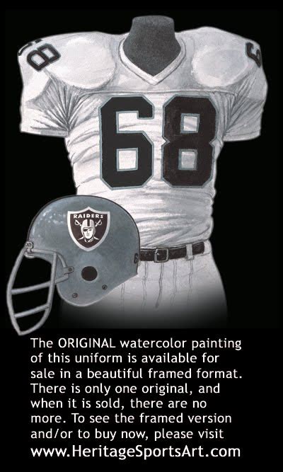 Check spelling or type a new query. Oakland Raiders Uniform and Team History | Heritage ...