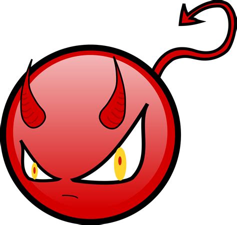 Open Evil Red Clipart Full Size Clipart 524643 Pinclipart