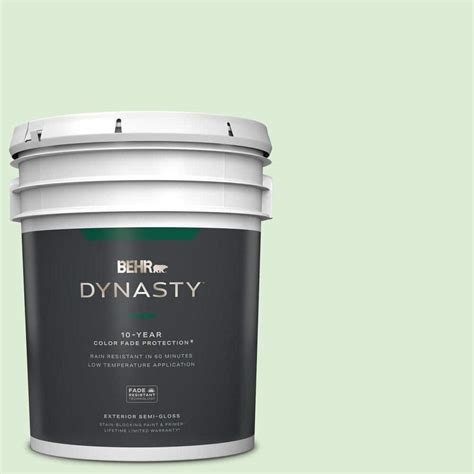 BEHR DYNASTY 5 Gal M390 2 Misty Meadow Semi Gloss Exterior Stain