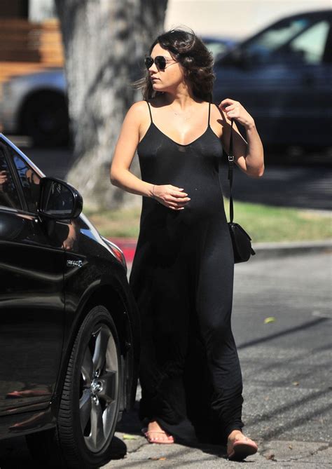 Pregnant Mila Kunis Out And About In Los Angeles Hawtcelebs