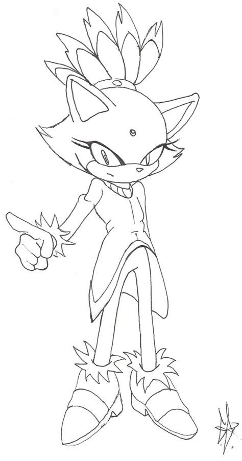 Do you want to surprise him with a coloring book featuring all his favorite cartoon characters? Blaze The Cat Coloring Pages - GetColoringPages.com