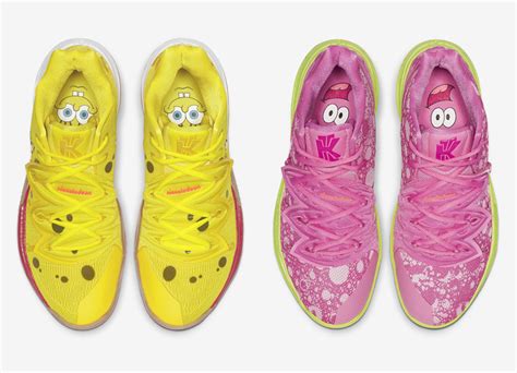 Spongebob And Patrick Kyrie 5 Has A Release Date Sneaker Shop Talk