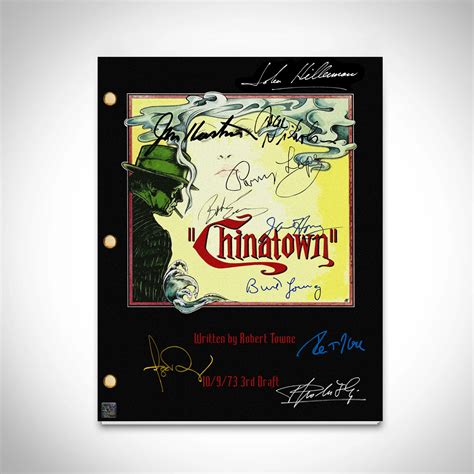 Chinatown Script Limited Signature Edition Rare T