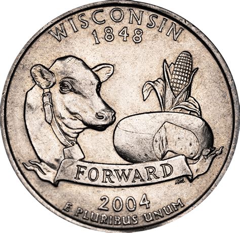 2004 D Wisconsin State Quarter Value