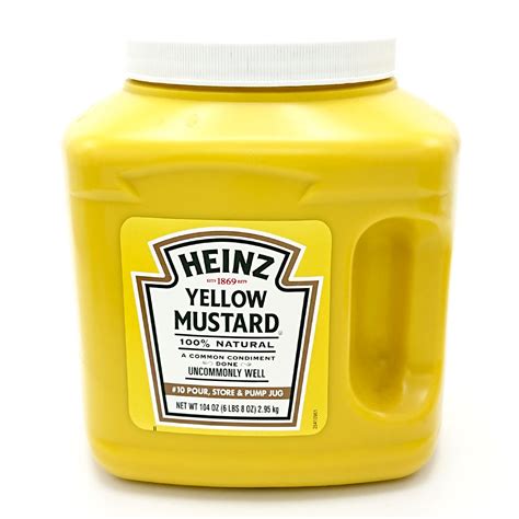 Heinz Yellow Mustard 295kg