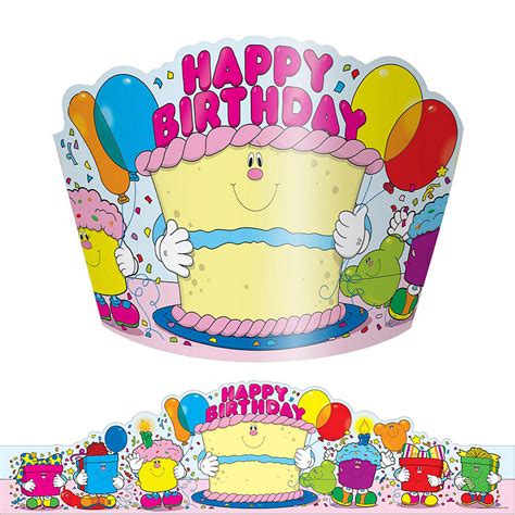 Carson Dellosa Education Happy Birthday Crowns Crowns Oriental Trading