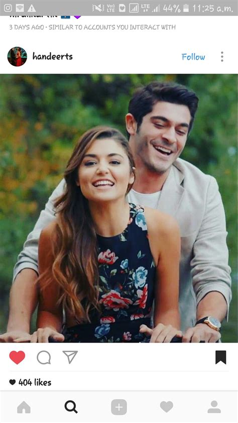 Hande Erçel And Burak Deniz The Americans Tv Show Romantic Love