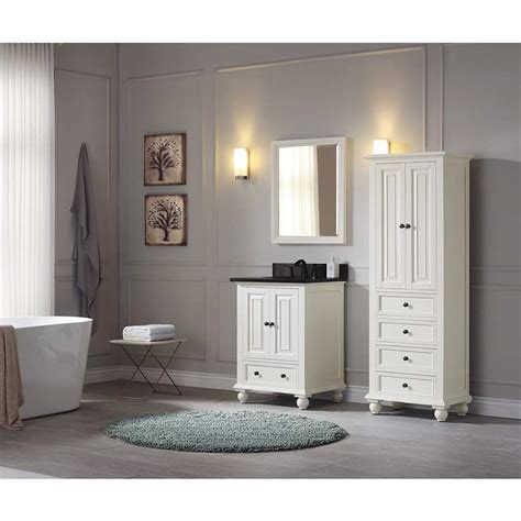 Chances are you'll found one other tall bathroom linen cabinet white better design ideas. Thompson 68" High French White 4-Drawer Tall Linen Cabinet ...
