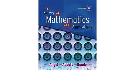 A Survey Of Mathematics With Applications Expanded Edition By Allen R