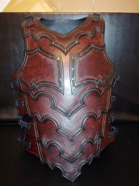 Leather Armor Fantasy Breastplate Inspired By Prince Armory Etsy
