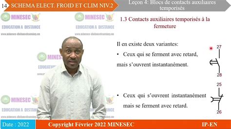 Ip En Schema Electricite Niv Froid Et Clim Le On Etude Des Blocs De