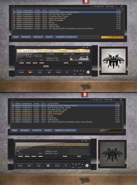 Quinto Black Winamp Skin By Winampers Pro On Deviantart