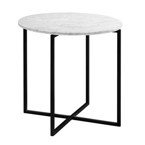 Browse our range of coffee tables and side tables here. Elle Luxe Marble Round Side Table
