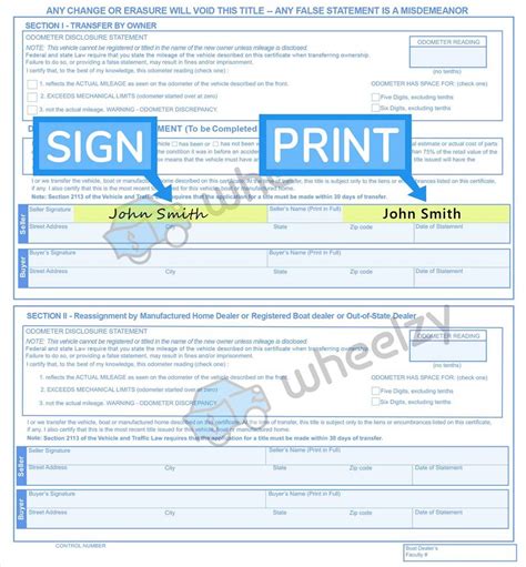 How To Sign A Car Title Over To New Owner Nj Nj Os Ss 52 2018 2021