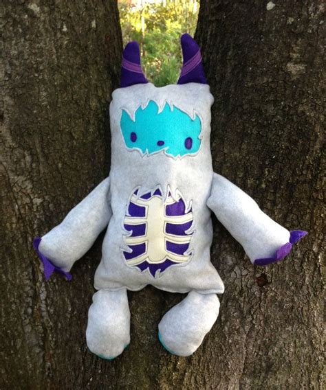 Zombie Yeti Plush Stuffed Animal Artist: Nicky Davis www.nickydavis.com