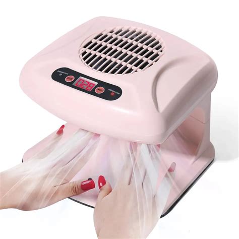 lulaa hot and cold air nail art dryer single hand warm cool wind nail polish drying