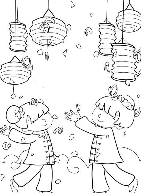 Mid Autumn Moon Festival Coloring Pages - Reezacourbei Coloring