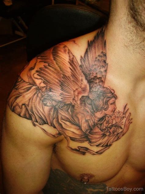 Flying Angel Tattoo On Chest Tattoo Designs Tattoo Pictures