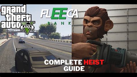 gta 5 online mission series 1 heist the fleeca job elite challenge full guide youtube