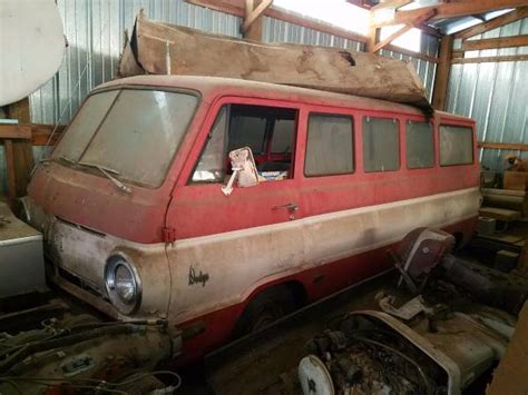 1967 Dodge A100 Van Project Restoration Project Cars