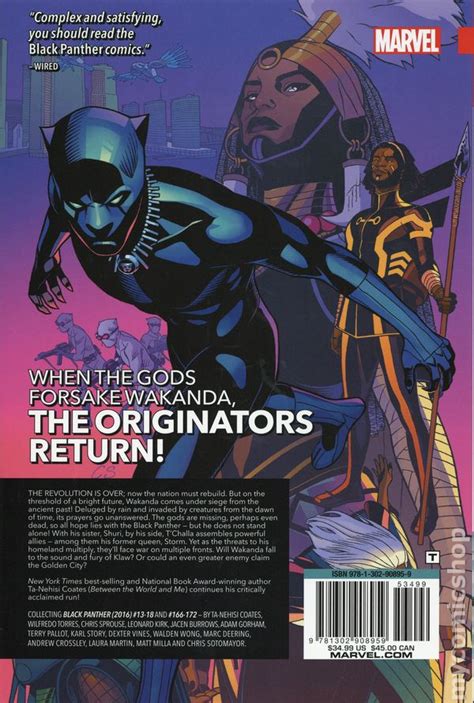Black Panther Hc 2017 2022 Marvel By Ta Nehisi Coates Comic Books