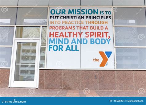 The Ymca In Downtown Cleveland Ohio Usa Displays Its Mission