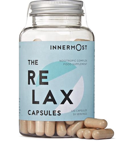 Innermost The Relax Supplement 120 Capsules Colorless Innermost