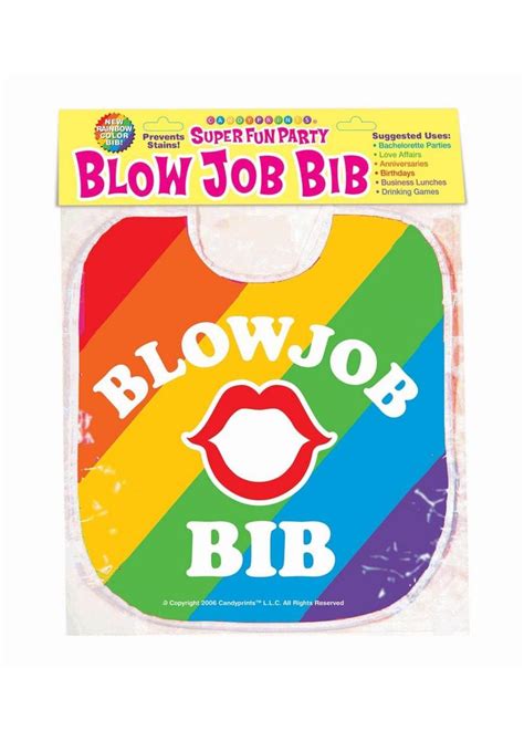 Blow Job Bib Rainbow Love Bound
