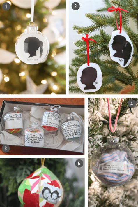 DIY Personalized Christmas Ornament Keepsakes That Kids Can Make (And