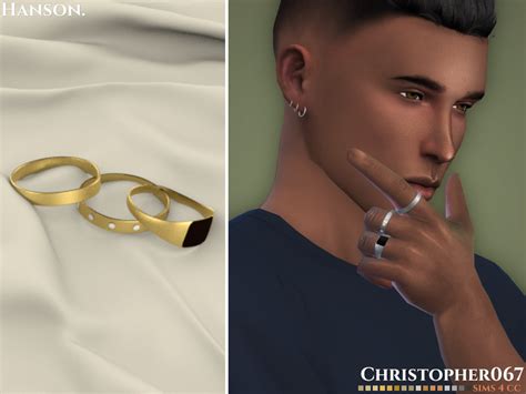 Hanson Rings By Christopher067 At Tsr Sims 4 Updates