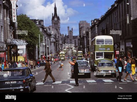 Union Street Built With Aberdeen Granite Aberdeen Scotland C1960s