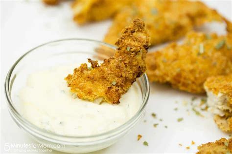 This link is to an external site that may or may not meet accessibility guidelines. Air Fryer Chicken Tenders Recipe - 5 Minutes for Mom