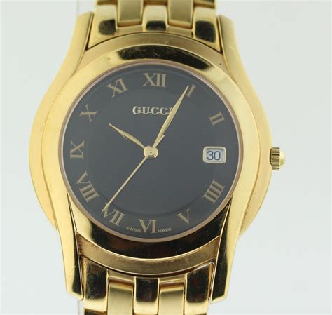 Mens Gucci 5400m Watch Evaluated By Independent Specialist
