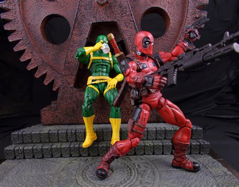 Marvel Legends Deadpool And Bob Agent Of Hydra Custom Action Figures