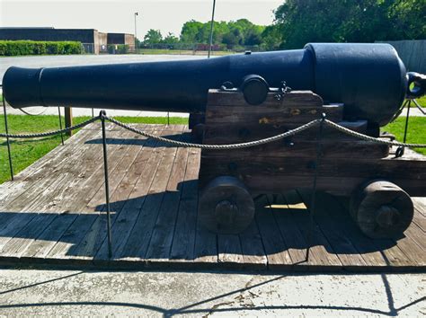 This Cannon Is An Original 32 Pounder From The Uss Georgia And Is