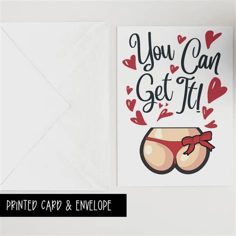 Naughty Valentines Card Gift For Husband Gift For Boyfriend Etsy