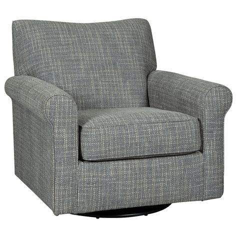Signature Design By Ashley Renley Swivel Glider Accent Chair With
