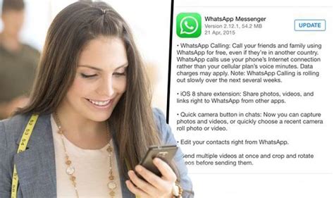 Whatsapp Iphone Adds Free International Calls And New Camera Features