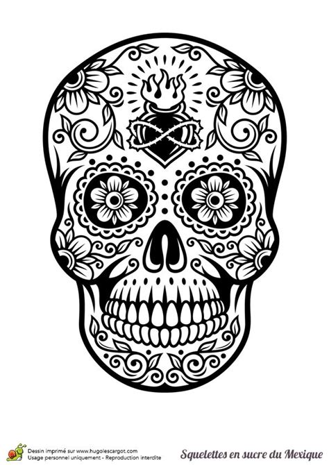 Whether it's windows, mac, ios or android, you will be able to download the images using download button. coloriage adulte tete de mort mexicaine
